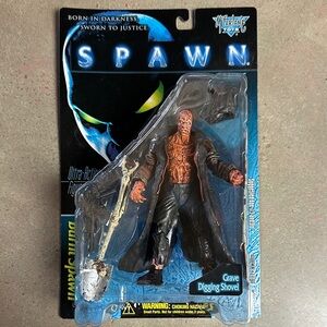 McFarland Toys Burnt Spawn Grave Digger Action Figure 🆕